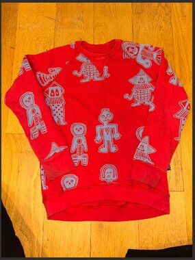 Nununu Kids Sweatshirt with Alien Print